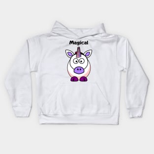 Magical Unicorn Design Kids Hoodie